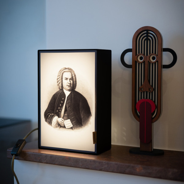 Lampe à poser illustrée MOOD Jean-Sébastien Bach