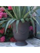 Vase d'Anduze TERRE FIGUIERE Cérusé brun poterie - 4 tailles