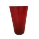Vase TERRE FIGUIERE Cosmos n°2 émaillé rouge poterie H.85cm