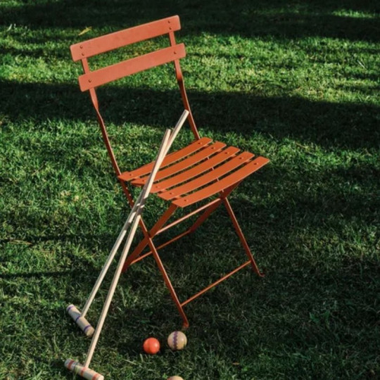 Chaise en métal FERMOB Bistro - 25 coloris