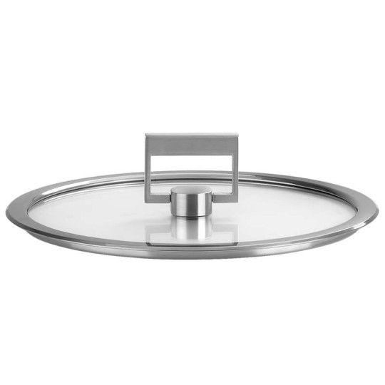 Couvercle plat Strate verre Cristel - 8 tailles