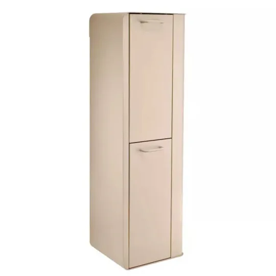 Poubelle de cuisine haute tri sélectif PROSPER Totem 2x20L avec seaux - 11 coloris