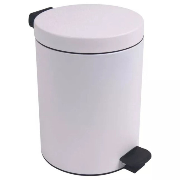 Poubelle salle de bains PROSPER Rétro à pédale 5L - 16 coloris