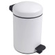 Poubelle salle de bains PROSPER à pédale 3L Bohème bords arrondis - 23 coloris
