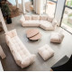 Canapé Sawa 4 places 3m20 RALPH M Tissu Cabourg - 21 coloris
