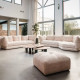 Canapé Sawa 4 places 3m20 RALPH M Tissu Impétueuse - 14 coloris
