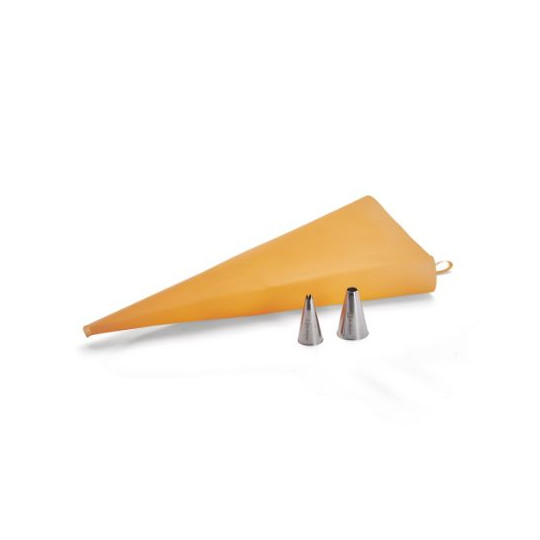 Poche pâtissière DE BUYER en polyuréthane 35cm et 2 douilles inox