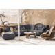 Pouf Lounge RALPH M Tissu Impétueuse - 14 coloris