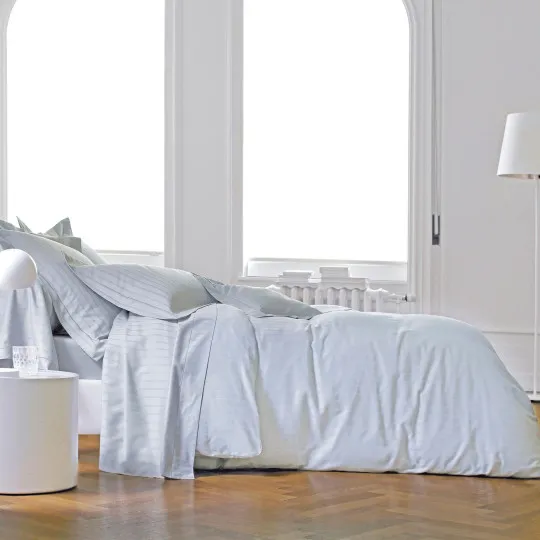 Parure de lit Divine Metal Blanc des vosges