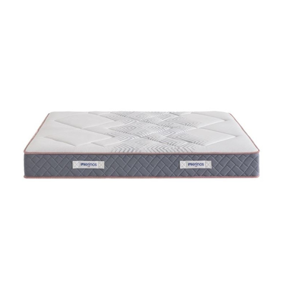 Matelas à ressorts ensachés et latex MERINOS Maurin Equilibré H24.5cm - 16 tailles