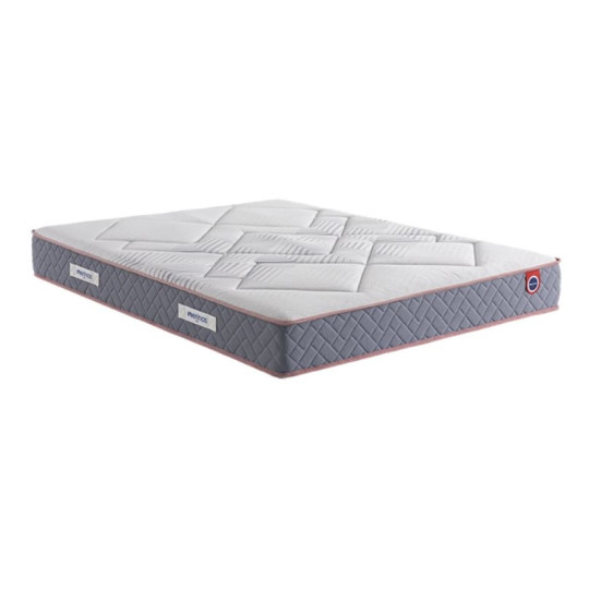 Matelas à ressorts ensachés et latex MERINOS Maurin Equilibré H24.5cm - 16 tailles