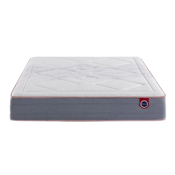 Matelas à ressorts ensachés et mousse MERINOS Fernand Moelleux H27cm - 16 tailles