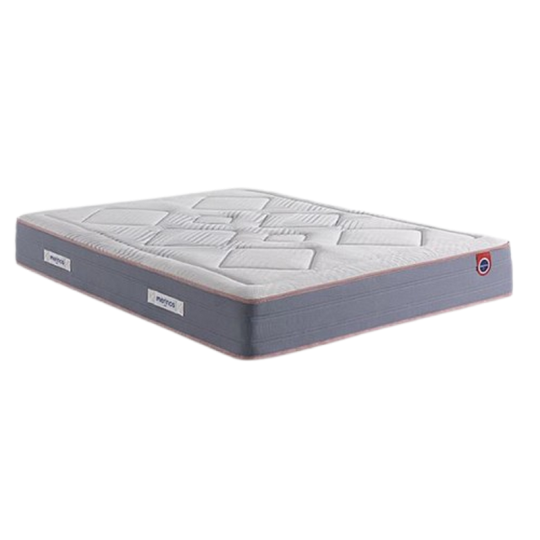 Matelas à ressorts ensachés et mousse MERINOS Fernand Moelleux H27cm - 16 tailles