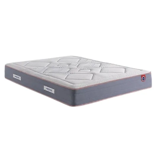 Matelas à ressorts ensachés et mousse MERINOS Fernand Moelleux H27cm - 16 tailles