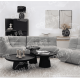Canapé Lounge 2 places 1m40 RALPH M Tissu Cabourg - 21 coloris