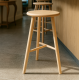 Tabouret en bois MON TABOURET Tiphaine - 7 coloris 2 hauteurs