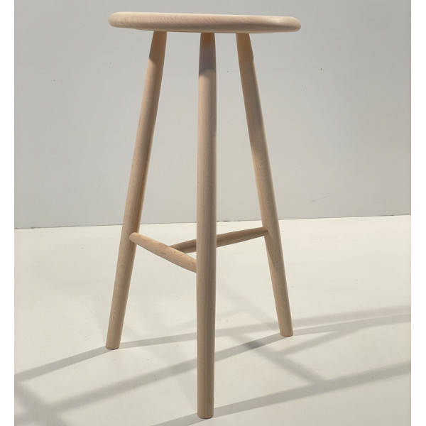 Tabouret en bois MON TABOURET Tiphaine - 7 coloris 2 hauteurs