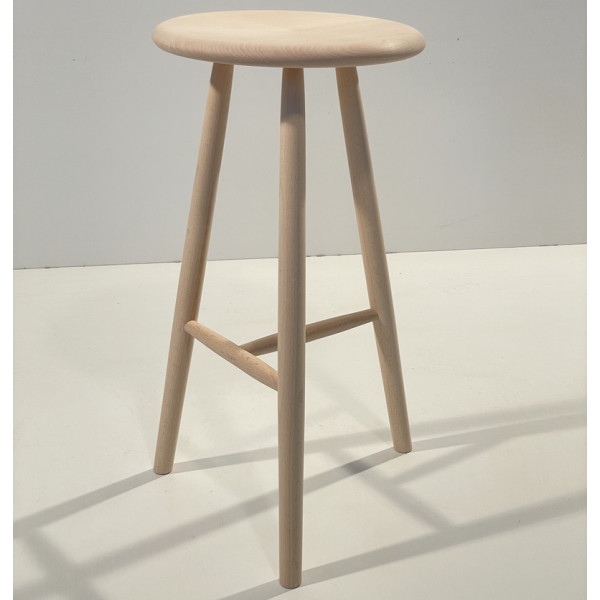 Tabouret en bois MON TABOURET Tiphaine - 7 coloris 2 hauteurs