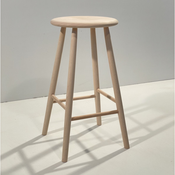 Tabouret en bois MON TABOURET Constance - 7 coloris 3 hauteurs