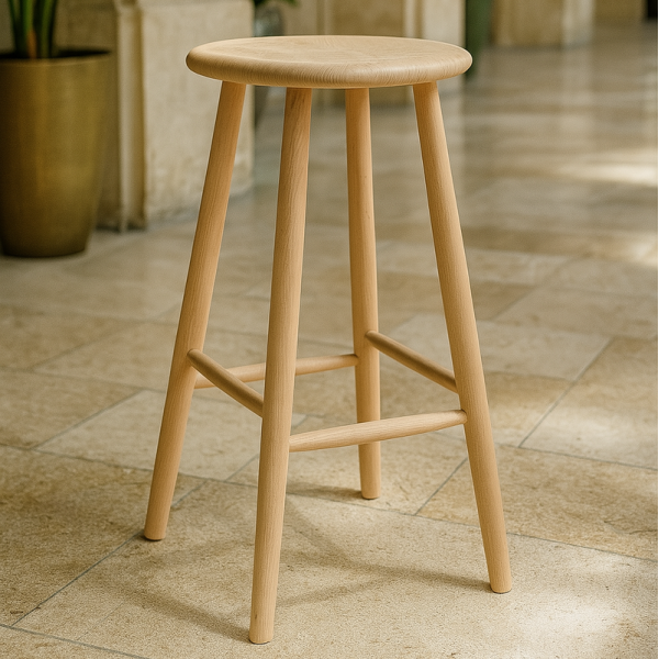 Tabouret en bois MON TABOURET Constance - 7 coloris 3 hauteurs