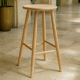 Tabouret en bois MON TABOURET Constance - 7 coloris 3 hauteurs