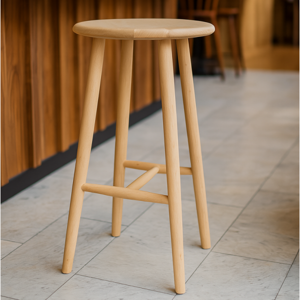 Tabouret en bois MON TABOURET Hector - 7 coloris 2 hauteurs