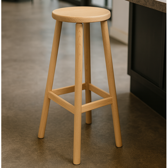 Tabouret en bois MON TABOURET Bistrot Classique - 7 coloris 2 hauteurs