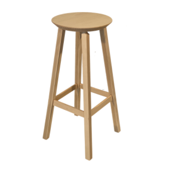Tabouret en bois MON TABOURET Bistrot Design - 7 coloris 2 hauteurs
