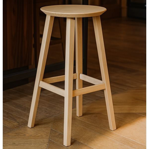 Tabouret en bois MON TABOURET Bistrot Design - 7 coloris 2 hauteurs