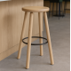 Tabouret en bois et métal MON TABOURET Bistrot Classique - 7 coloris 2 hauteurs