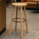 Tabouret en bois et métal MON TABOURET Bistrot Classique - 7 coloris 2 hauteurs