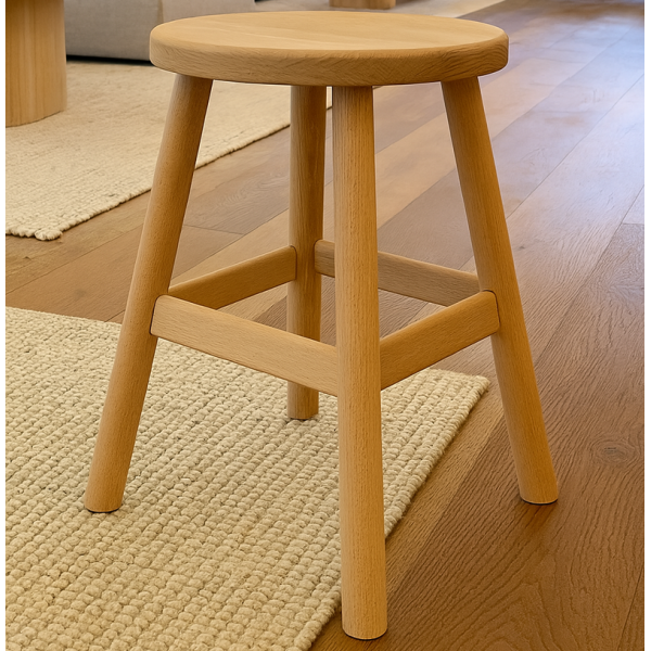 Tabouret en bois MON TABOURET Artisan Classique - 7 coloris