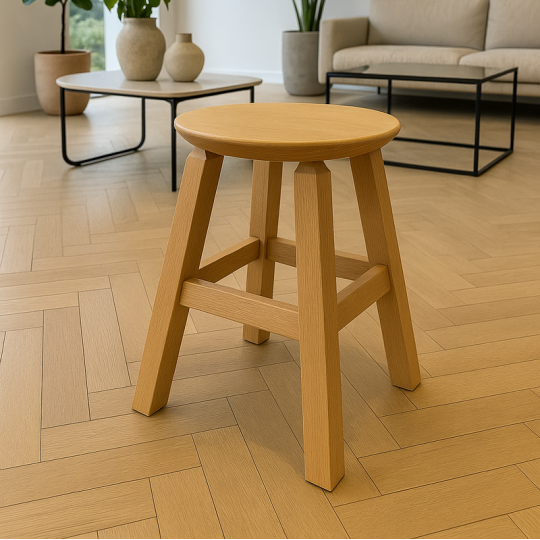 Tabouret en bois MON TABOURET Artisan Design - 7 coloris