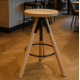 Tabouret en bois et métal hauteur réglable MON TABOURET Manufacture Classique - 7 coloris 3 assises
