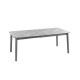 Table de repas extensible LAFUMA MOBILIER Oron HPL 6-8 personnes GRIS CIMENT