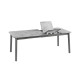 Table de repas extensible LAFUMA MOBILIER Oron HPL 6-8 personnes GRIS CIMENT