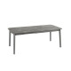 Table de repas extensible LAFUMA MOBILIER Oron HPL 6-8 personnes GRIS FUSAIN