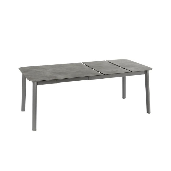 Table de repas extensible LAFUMA MOBILIER Oron HPL 6-8 personnes GRIS FUSAIN