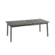 Table de repas extensible LAFUMA MOBILIER Oron ALU 6-8 personnes GRIS TITANE