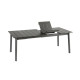 Table de repas extensible LAFUMA MOBILIER Oron ALU 6-8 personnes GRIS TITANE