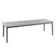 Table de repas extensible LAFUMA MOBILIER Oron HPL 8-10 personnes GRIS CIMENT
