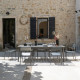 Ensemble LAFUMA MOBILIER table de repas extensible et 8 fauteuils de jardin Oron ALU 8-10 personnes GRIS TITANE