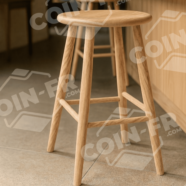 Tabouret en bois MON TABOURET Constance - 7 coloris 3 hauteurs