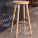 Tabouret en bois et métal MON TABOURET Bistrot Classique - 7 coloris 2 hauteurs