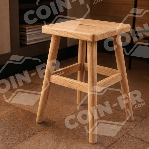 Tabouret en bois MON TABOURET Atelier Classique - 7 coloris
