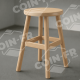 Tabouret en bois MON TABOURET Artisan Classique - 7 coloris
