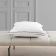 Oreiller DROUAULT Trianon ferme plumettes et duvet de canard blanc - 2 tailles