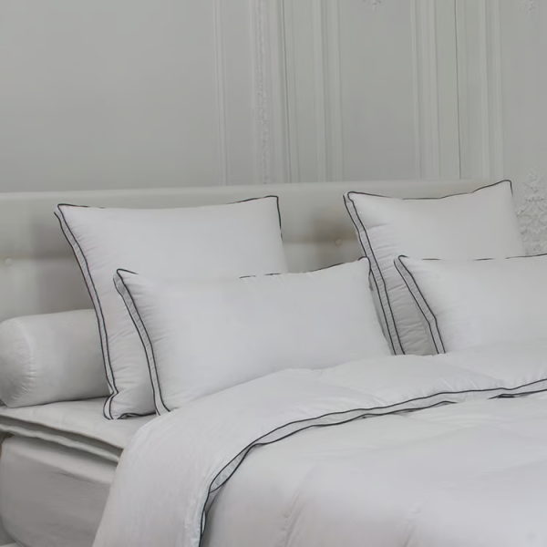 Oreiller DROUAULT Hermitage moelleux 90% duvet de canard blanc - 2 tailles