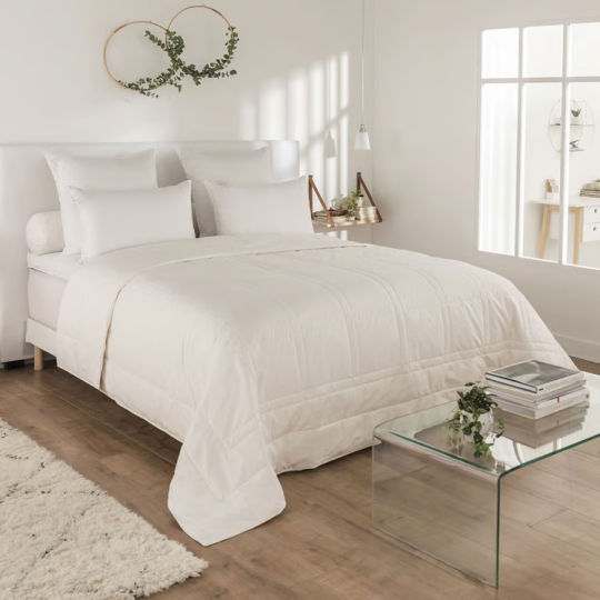 Couette DROUAULT Soie Luxe été légère 100% soie naturelle - 4 tailles
