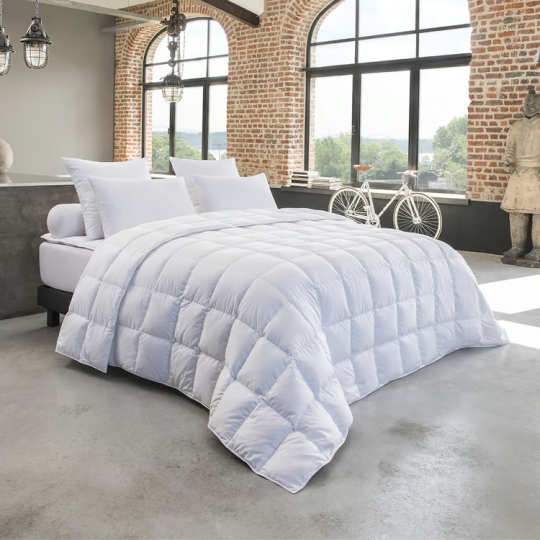 Couette DROUAULT Exception extra-légère 100% duvet d'oie extra blanche - 4 tailles